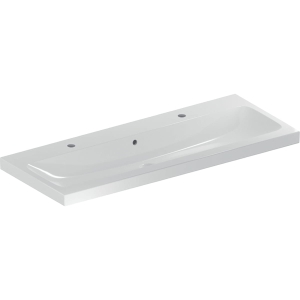 GEBERIT Umywalka ICON LIGHT 120 cm, z otworem z lewej i prawej, z przelewem, 