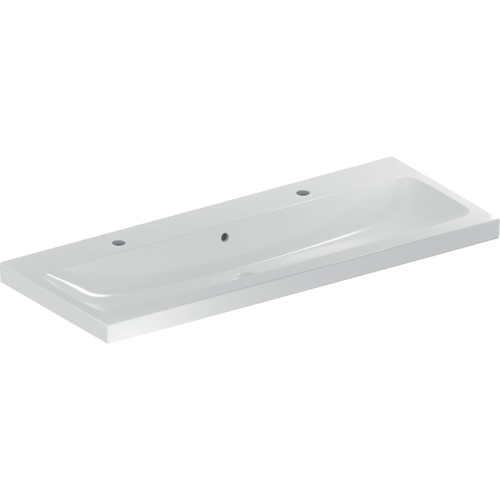 GEBERIT Umywalka ICON LIGHT 120 cm, z otworem z lewej i prawej, z przelewem,