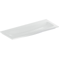 GEBERIT Umywalka ICON meblowa, B120cm, H13cm, T48cm, cienki rant, bez przelewu, bez otworu na baterię, KeraTect