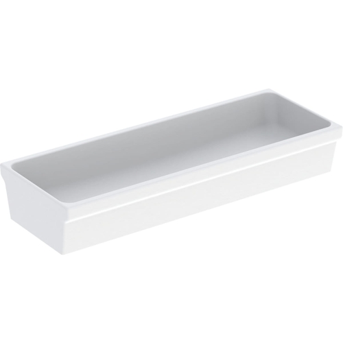 GEBERIT Umywalka PUBLICA ELLEBORO  rynnowa, B120cm, H20cm, T45cm, bez przelewu, bez otworu na baterię
