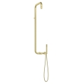 DEANTE SILIA zestaw natryskowy z baterią i deszczownicą, złoto szczotkowane2
