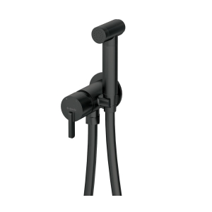 DEANTE SILIA bateria bidetowa podtynkowa ze słuchawką bidetta, nero