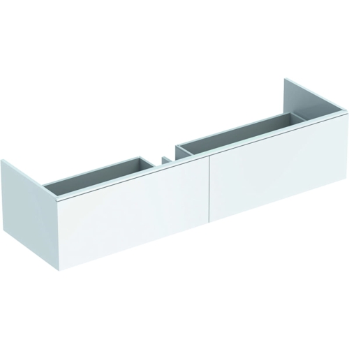 GEBERIT Szafka XENO2 pod umywalkę 140 cm, 2 szuflady, biały połysk