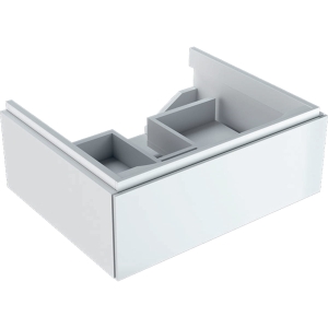 GEBERIT Szafka XENO2 pod umywalkę 60 cm, 1 szuflada, biały połysk