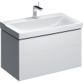 GEBERIT Szafka XENO2 pod umywalkę 90 cm, 2 szuflady, biały połysk