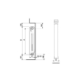 FONDITAL EXCLUSIVO 500 grzejnik aluminiowy 10-elementowy