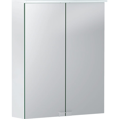 GEBERIT Szafka z lustrem Option Basic B55, z oświetleniem, dwoje drzwi