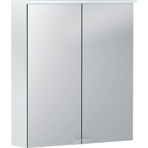 GEBERIT Szafka z lustrem Option Basic B60, z oświetleniem, dwoje drzwi