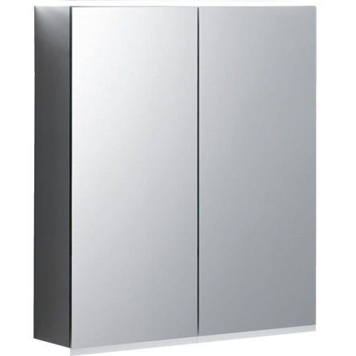 GEBERIT Szafka z lustrem Option Plus B60, z oświetleniem, dwoje drzwi