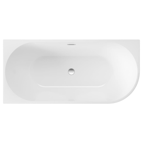 DEANTE SILIA 160x75 wanna przyścienna/ wolnostojąca, lewa