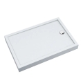 SCHEDLINE CAMERON 80x100 brodzik prostokątny, biały
