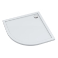 SCHEDLINE SHARPER 90x90 brodzik półokrągły, biały