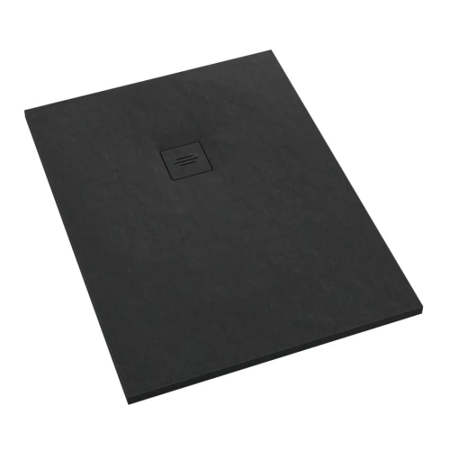 SCHEDLINE PROTOS BLACK STONE 70x100 brodzik prostokątny, czarna struktura