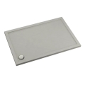 SCHEDLINE SHARPER CEMENT STONE 80x100 brodzik prostokątny, cementowy