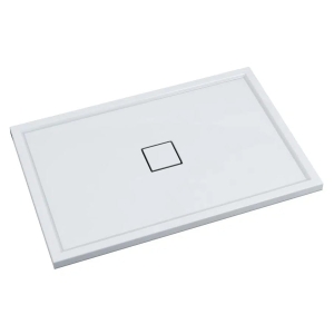 SCHEDLINE ERIDA 90x120 brodzik prostokątny, biały