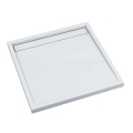 SCHEDLINE ESTRA 90x90 brodzik kwadratowy, biały