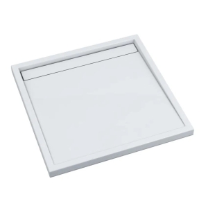 SCHEDLINE ESTRA 90x90 brodzik kwadratowy, biały