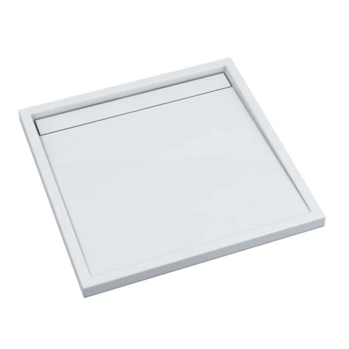 SCHEDLINE ESTRA 90x90 brodzik kwadratowy, biały