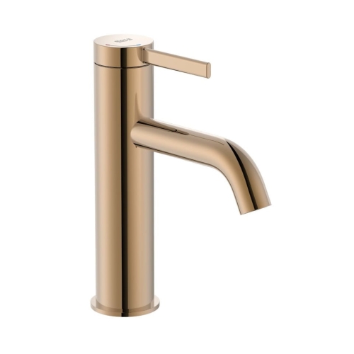 ROCA ONA bateria umywalkowa stojąca, różowe złoto