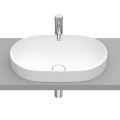 ROCA INSPIRA ROUND umywalka wpuszczana w blat 55 cm, biała matowa