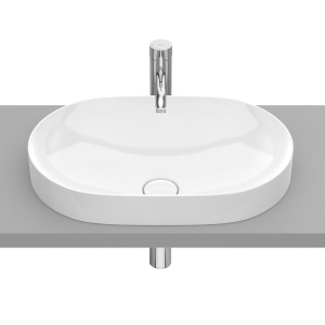 ROCA INSPIRA ROUND umywalka wpuszczana w blat 55 cm, biała