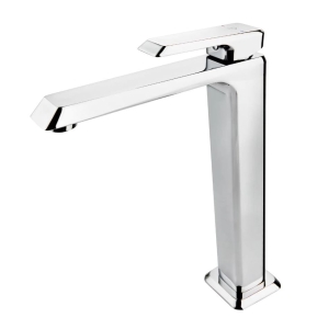 FDESIGN BRINA bateria umywalkowa nablatowa, chrom