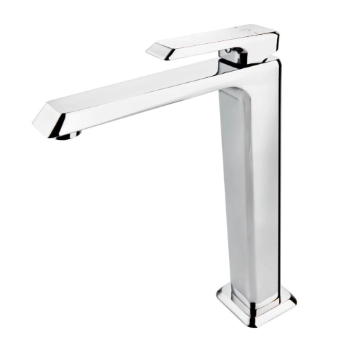 FDESIGN BRINA bateria umywalkowa nablatowa, chrom