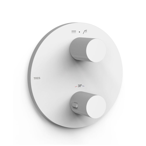TRES THERM-BOX bateria natryskowa podtynkowa, biały mat