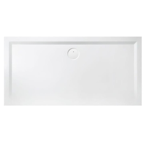 SANPLAST SPACE MINERAL 160x100 brodzik prostokątny, biały