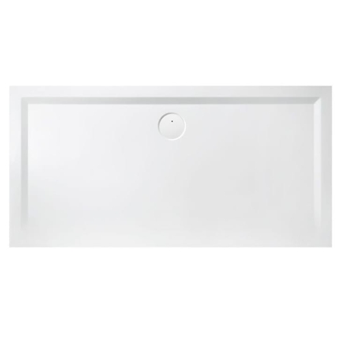 SANPLAST SPACE MINERAL 160x100 brodzik prostokątny, biały
