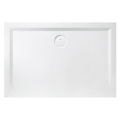 SANPLAST SPACE MINERAL 100x70 brodzik prostokątny, biały