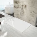 SANPLAST SPACE MINERAL 160x80 brodzik prostokątny, biały