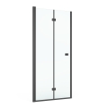 ROCA CAPITAL BLACK drzwi składane, 90 cm