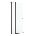 ROCA CAPITAL BLACK drzwi otwierane z polem stałym, 90 cm