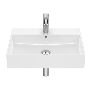 ROCA INSPIRA SQUARE umywalka wisząca 60 cm, biała