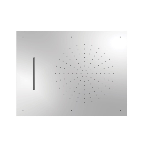 TRES deszczownica podtynkowa sufitowa 500x650 mm, chrom