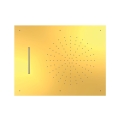 TRES deszczownica podtynkowa sufitowa 500x650 mm, 24-k złoto