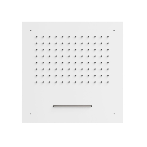 TRES deszczownica podtynkowa sufitowa 500x500 mm, biały mat