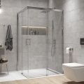 SANPLAST FREE ZONE 90x100 kabina narożna prawa, szkło transparentne