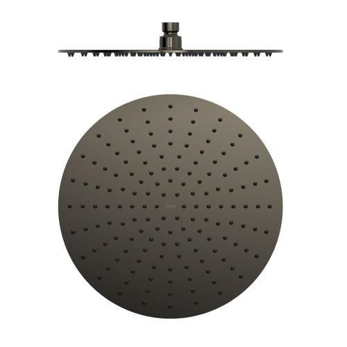 TRES deszczownica sufitowa 300x300 mm, czarny metalizowany