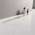 NEW TRENDY VISIO SLIM GOLD prysznicowy odpływ liniowy, złoty polerowany 600 mm