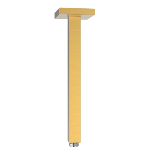 TRES sufitowe ramię natrysku 290 mm, 24-k matowe złoto