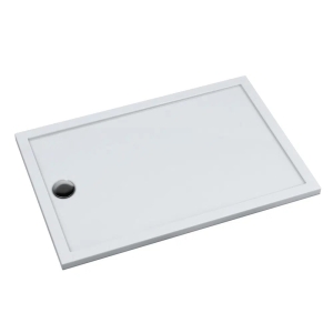 SCHEDLINE SHARPER 70x120 brodzik prostokątny, biały