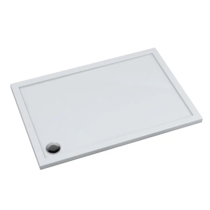 SCHEDLINE SHARPER 90x100 brodzik prostokątny, biały
