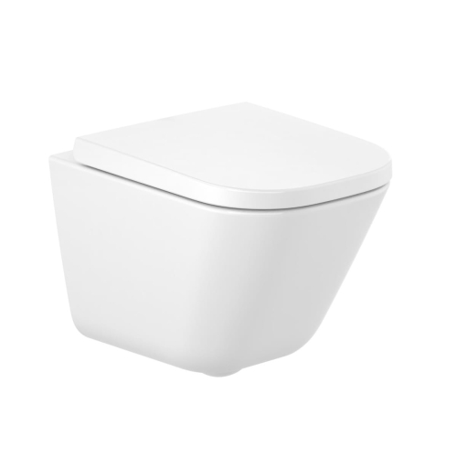 ROCA GAP SQUARE COMPACTO miska WC wisząca, biała