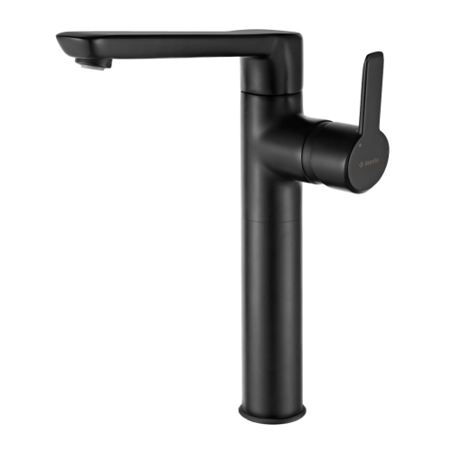 DEANTE Bateria ARNIKA NERO umywalkowa stojąca z podwyższonym korpusem czarny