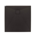 DEANTE Brodzik CORREO NERO 80x80 kwadratowy granitowy czarny