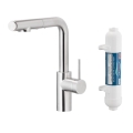 KFA DUERO PURE BASIC INOX bateria kuchenna stojąca z filtrem HYDRO+