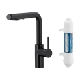 KFA DUERO PURE BASIC BLACK bateria kuchenna stojąca z filtrem HYDRO+