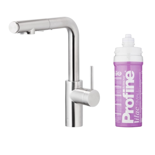 KFA DUERO PURE BASIC INOX bateria kuchenna stojąca z filtrem PROFINE lilac small